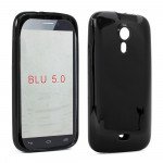 Wholesale BLU Studio 5.0 TPU Gel Case (Black)